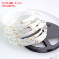 12V 3528 5050 5630 3014 2835 300leds SMD RGB Mostrador de techo No hay luz de tira impermeable de 5M RGB LED